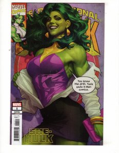 She-Hulk #1 (VF+) 2022 Beautiful Artgerm Lau Cover / ID#445