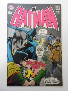 Batman #222 (1970) VG- Condition rusty staples, tape pull bc, tear bc