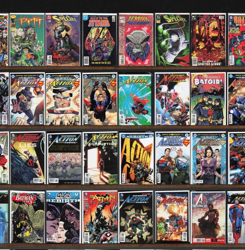 Huge Lot 150+ Comics with Action Comics, Batman Eternal, Batman & More!