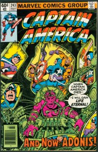 Captain America 243 VF/NM 9.0 Marvel 1980