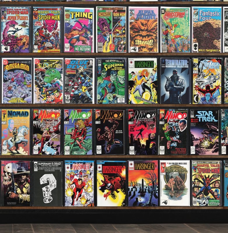 Huge Lot 160+ Comics with Supergirl, X-O Manowar, Alpha Flight & More!