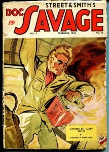 Doc Savage 12/1943-Canadian variant-Kenneth Robeson-full size-G