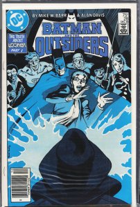 Batman and the Outsiders #28 (1985) Batman and the Outsiders