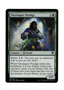 VINESHAPER PRODIGY | COMMON | DOMINARIA UNITED #187/281 | MTG 2022