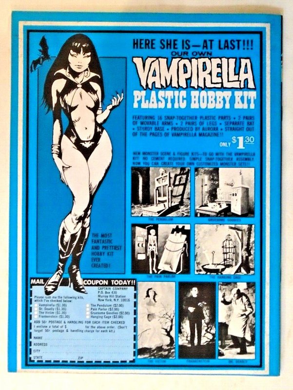 *Vampirella (1969 Warren) #15 vf+  High Grade!