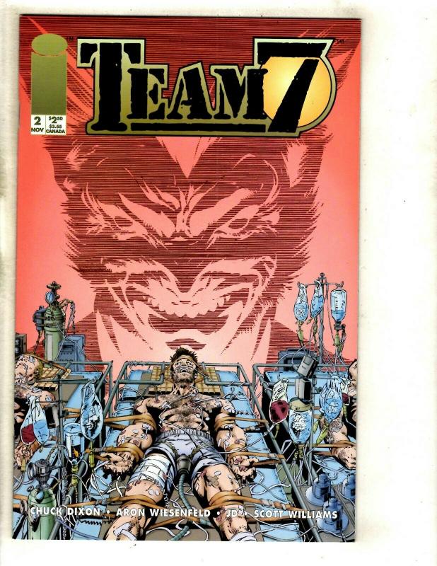 13 Image Comics Team 7 1(2) 2 4 Stryke Force 1 2 Stormwatch 1 10 Backlash + J362