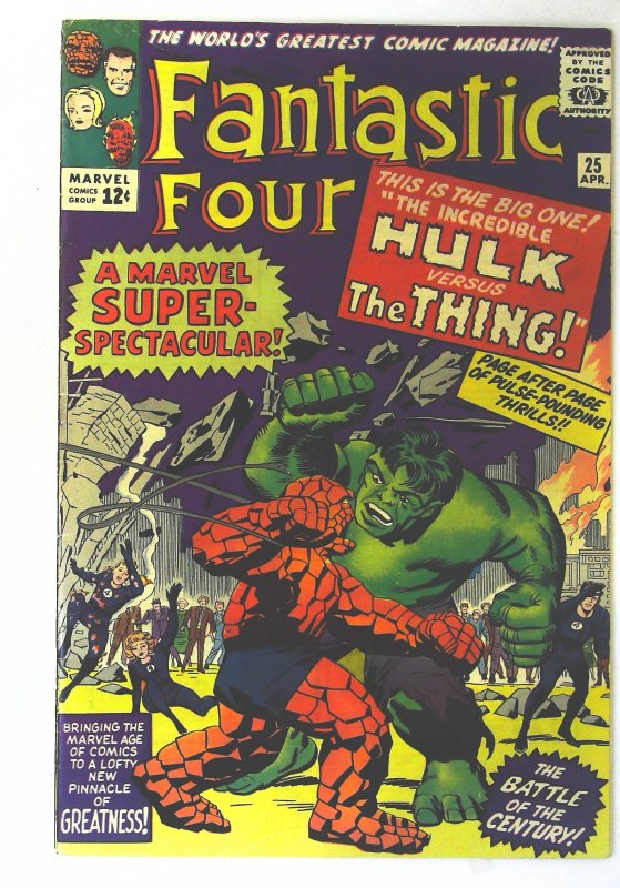 Fantastic Four (1961 series)  #25, Fine+ (Actual scan)