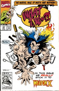 What The--?! #21 (1992) Weapon X