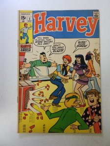 Harvey #1 (1970) VG/FN condition moisture stains