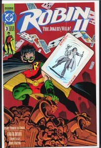 Robin II: The Joker's Wild! #3 Rooftop Cover (1991)