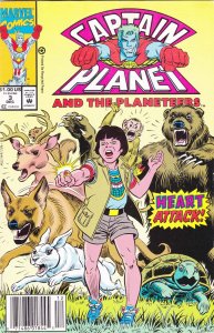 Captain Planet and the Planeteers #3 (Newsstand) FN ; Marvel