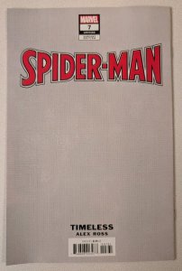 SPIDERMAN 7 1:100 NM- 9.2 ALEX ROSS TIMELESS SKETCH VARIANT 1st SPIDER-BOY KEY