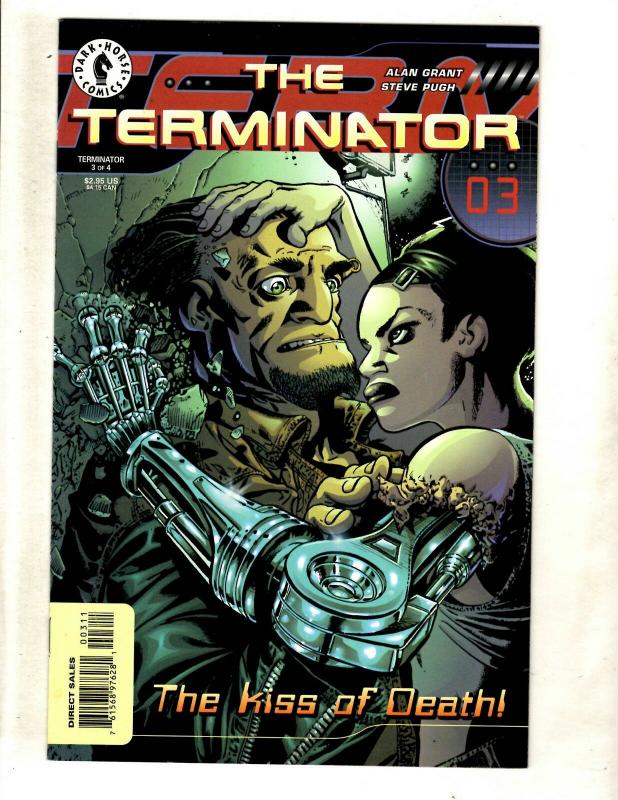 Lot Of 5 Terminator Dark Horse Comic Books Special # 1 2 3 4 Alan Grant FM8