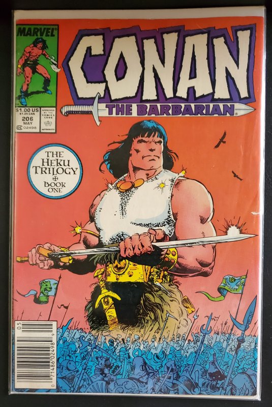Conan the Barbarian #206 (1988)