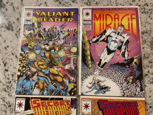 4 Valiant Comics Secret Weapons # 1 2 + Doctor Mirage # 1 + Reader # 1 NM J992