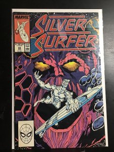 Marvel Comics Silver Surfer #22 (1989) - Vs. Ego The Living Planet