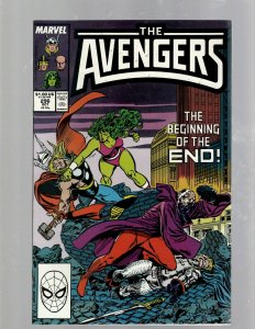 12 The Avengers Comics #285 286 287 288 291 292 293 294 295 296 297 298 GB2