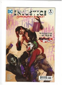 Injustice: Ground Zero #1 NM- 9.2 DC Comics 2017 Harley Quinn & Joker 