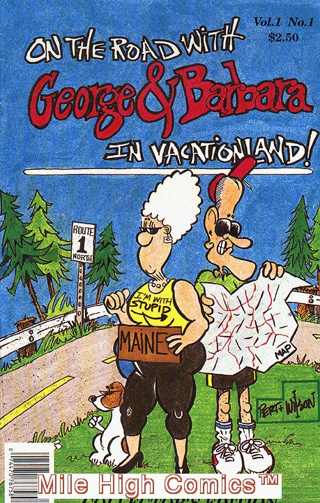 ON THE ROAD WITH GEORGE AND BARBARA #1 Near Mint Comics Book