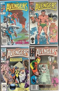 The Avengers #256, #270, # 275 and #280 (1985, Marvel)