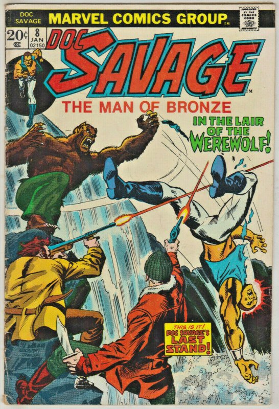 1973 Doc Savage #8