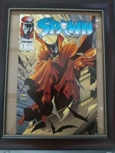 SPAWN #3 NM-  1ST APPEARANCE BLACK MIRROR IMAGE 1992. Nw176