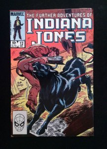 Further Adventures Of Indiana Jones #12  MARVEL Comics 1983 VF-