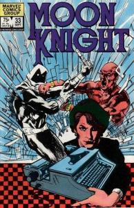 Moon Knight (1980 series)  #33, VF (Stock photo)