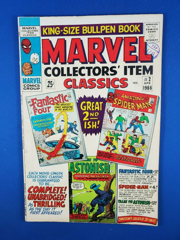 MARVEL COLLECTORS ITEM CLASSICS 2  F 1966 