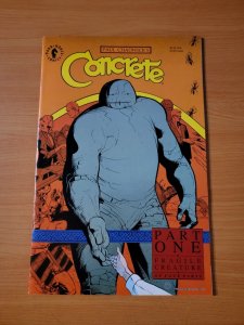 Concrete: Fragile Creature #1 ~ NEAR MINT NM ~ 1991 Dark Horse Comics