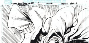 Sergio Davila X-Men Age of Apocalypse #1 Original Cover Art Marvel Published