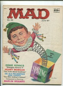 MAD #33 (4.0) 1957 ANOTHER SPRING ISSUE