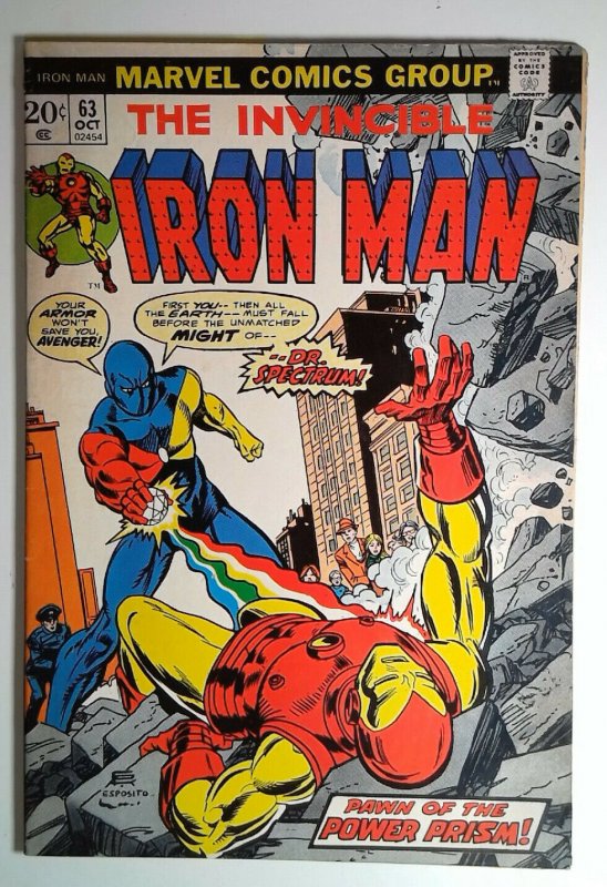 Iron Man #63 (1973) Marvel 6.5 FN+ Comic Book