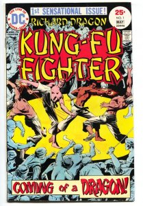 Richard Dragon Kung-Fu Fighter #1 - 1975 - DC - VF - comic book
