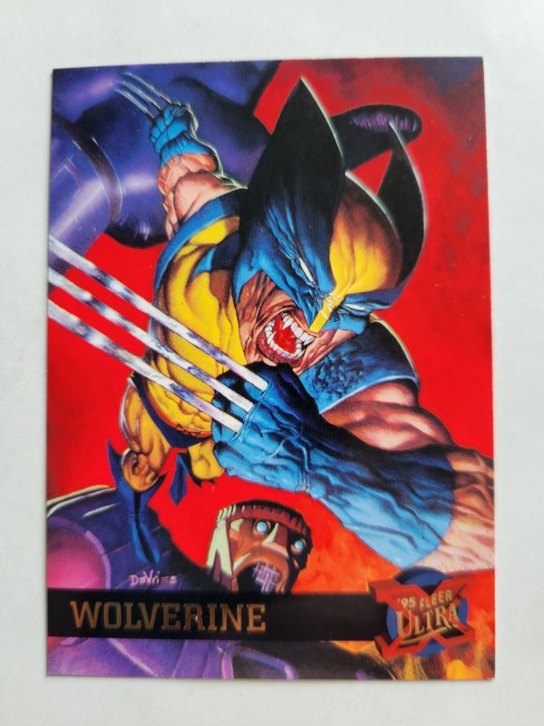 1995 Fleer Ultra Marvel X-men Wolverine Card 52