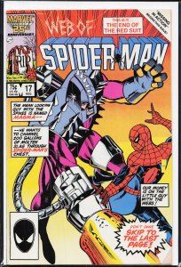 Web of Spider-Man #17 (1986) Spider-Man