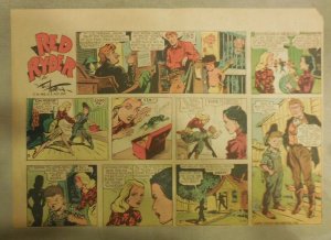 Red Ryder Sunday Page by Fred Harman from 12/30/1945 Half Page Size! 