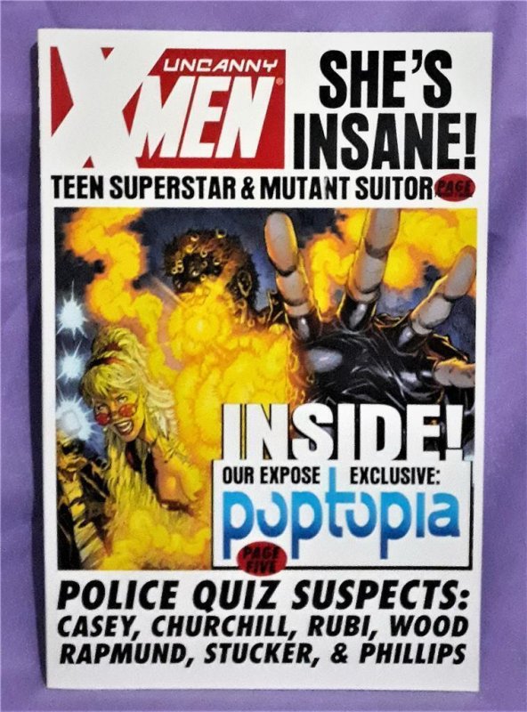 Uncanny X-MEN Poptopia TPB 1st Appearance Stacy X & Mr. Clean (Marvel 2002)