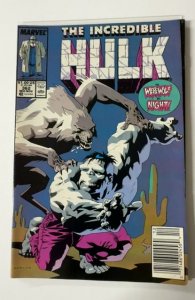 The Incredible Hulk #362 (1989) vs Werewolf by Night Newsstand