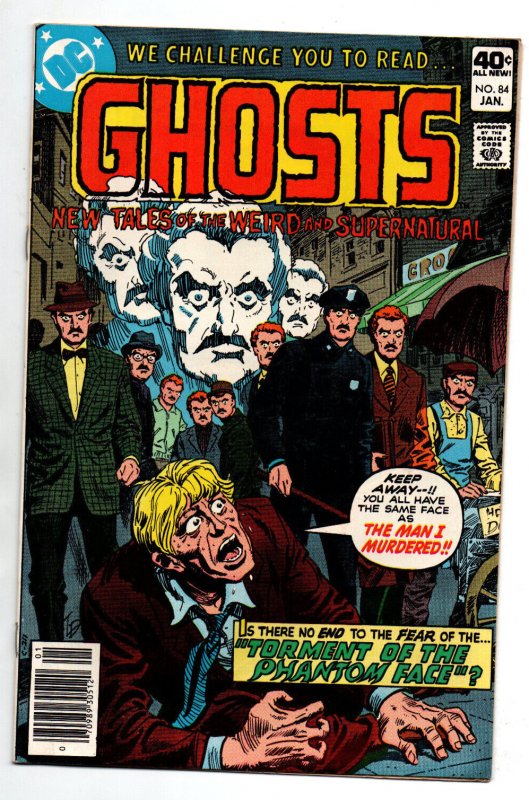 Ghosts #84 newsstand - Horror - 1980 - VF