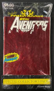 MARVEL SPECIAL COLLECTOR'S 4 COMICS AVENGERS #100 + ??? SEALED VF/NM 
