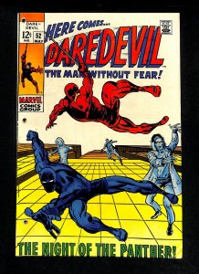 Daredevil #52 Black Panther! Barry Smith Cover!