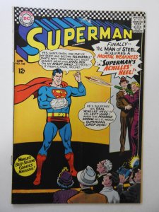 Superman #185 (1966) GD Condition see description