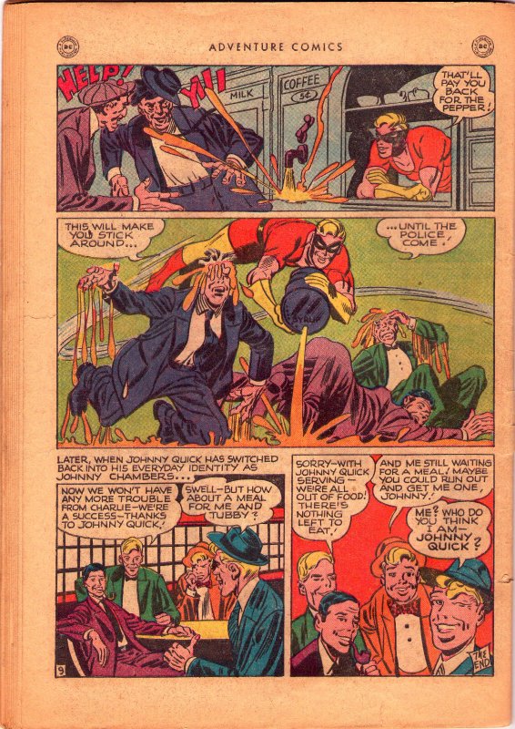 Adventure Comics #127 - CENTERFOLD DETACHED -Coverless-1948 (Grade 0.5) WH