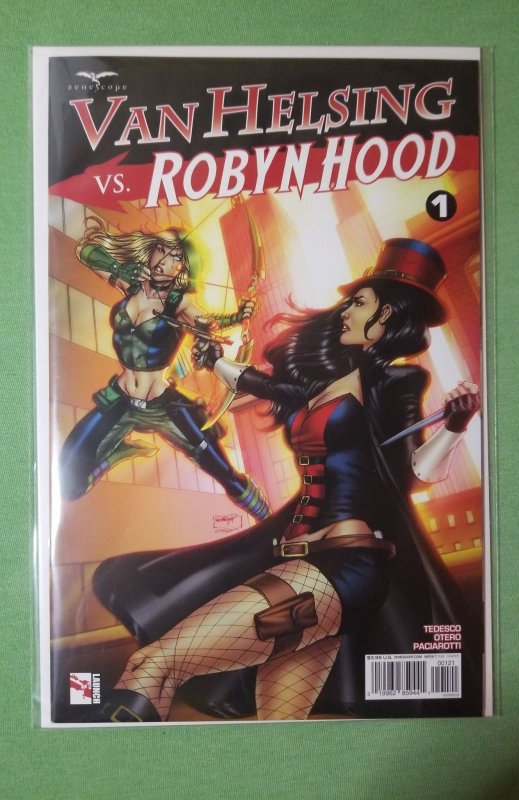 Van Helsing vs. Robyn Hood #1 Cover B (2018) vf/nm