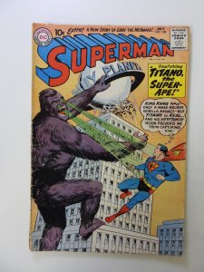 Superman #138 (1960) VG condition 1 spine split