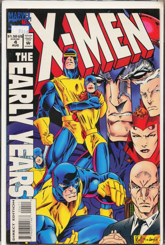 X-Men: The Early Years #4 (1994) X-Men