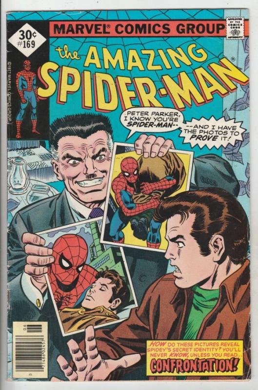 Amazing Spider-Man #169 (Jun-77) FN Mid-Grade Spider-Man