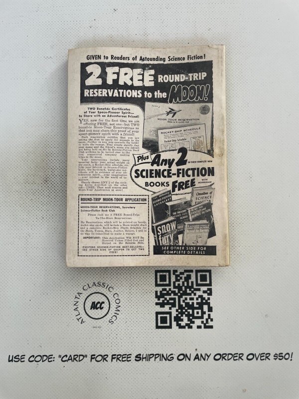 Fantastic Universe Science Fiction March 1956 Digest Book Sci-Fi 3 J217