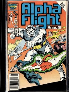 Alpha Flight Annual #1 (1986) Alpha Flight